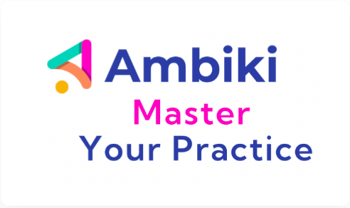 Ambiki, master your practice in SLP, OT, and PT.