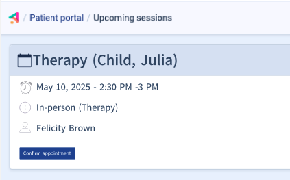 Confirm only enabled view